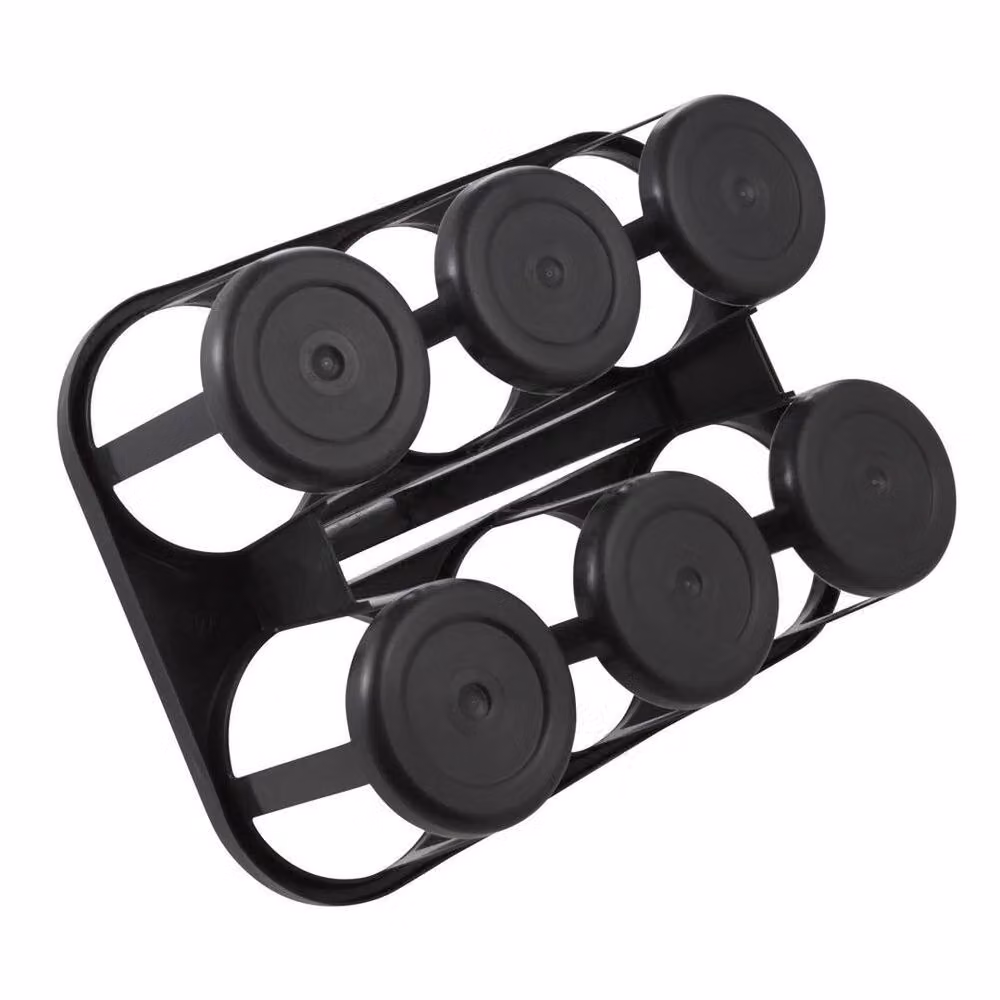 FORGEVIO Plastic Bottle Carrier Holder in Black – 2