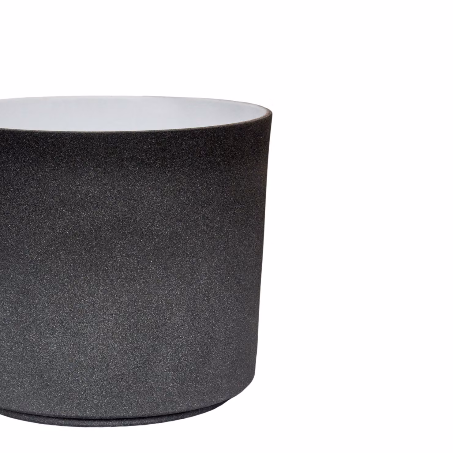 Ivyline Leon Round Stone Planter in White and Beige, H: 27 cm, D: 32 cm – 3