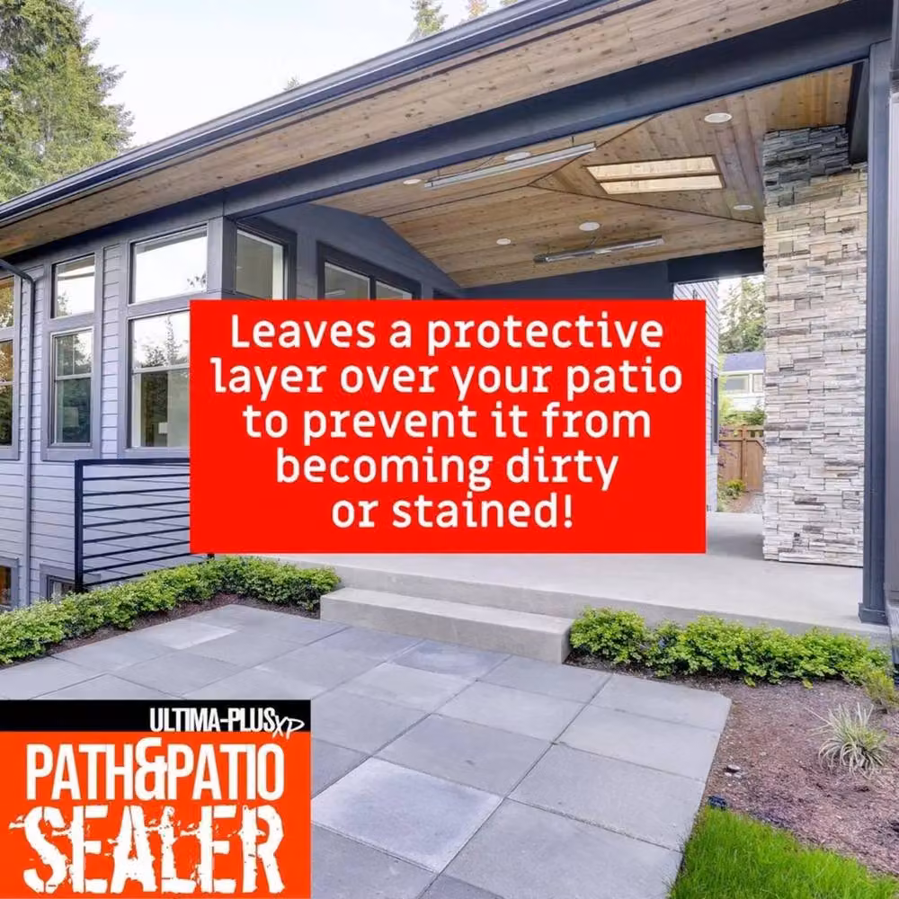 ProKleen White Patio Sealant for Indian Sandstone and Concrete Paths, 2 Pack – 2