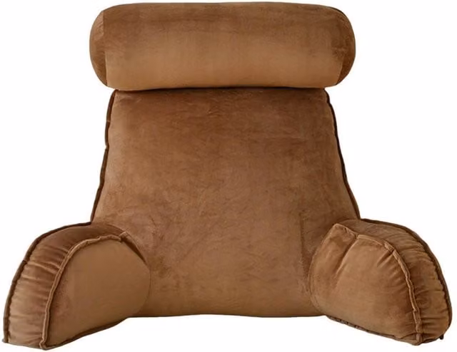 SPETLEK Cuddle Cushion Brown Contoured Wedge Lumbar Support and Head Rest – 1