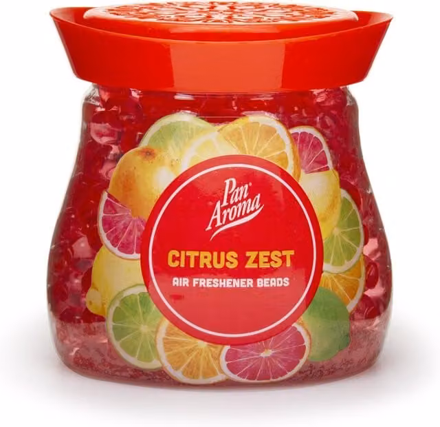 Pan Aroma Air Freshener Beads Citrus Zest Multicolour