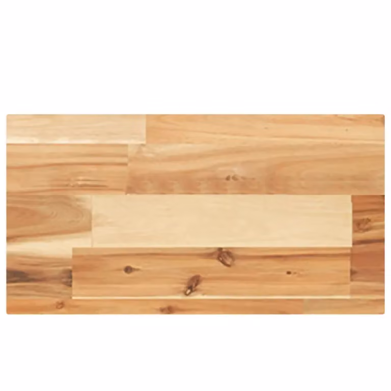 Berkfield Home Brown Oil Finished Solid Wood Acacia Floating Shelf, W/D/H: 40 x 20 x 4 cm