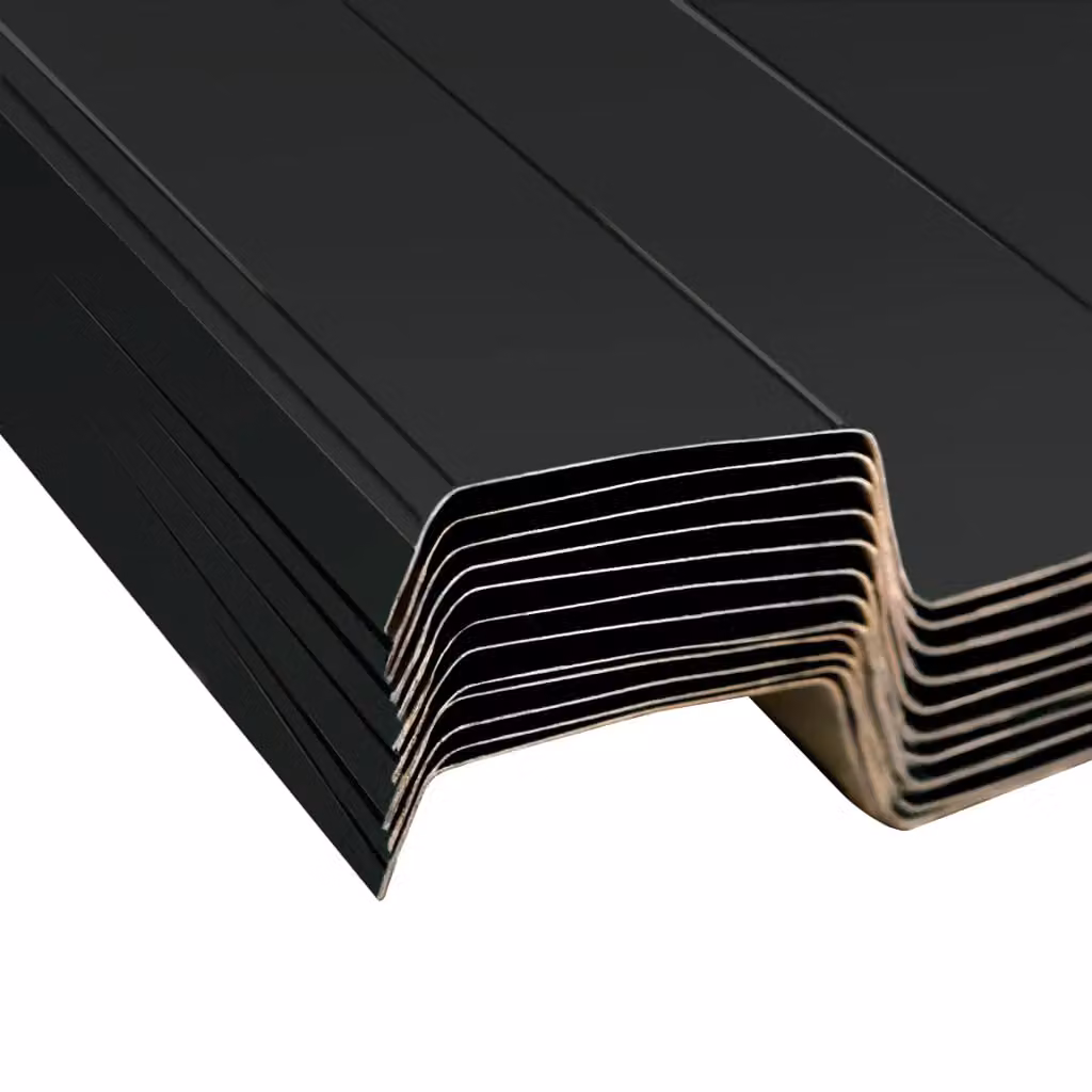 Berkfield Home Roof Panels, 12 Piece Galvanised Steel in Anthracite – 3