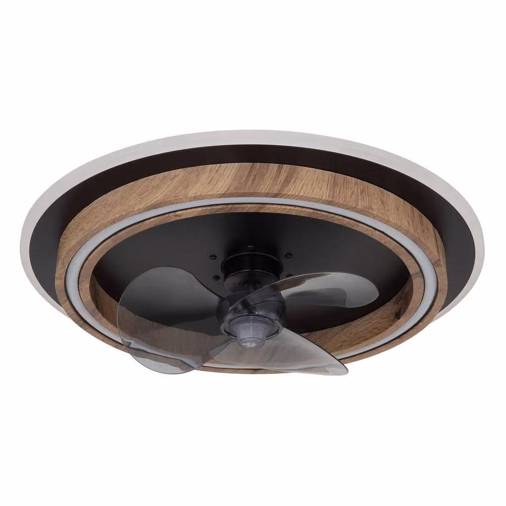 Netlighting Bozan Black Ceiling Fan with Dimmable LED and Remote Control – 2