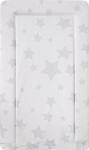 Babycurls Foldable Travel Baby Changing Mat in Grey and White Stars
