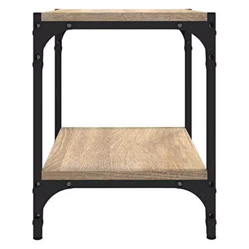 vidaXL Industrial TV Cabinet in Brown, W/D/H: 40 x 33 x 41 cm – 3