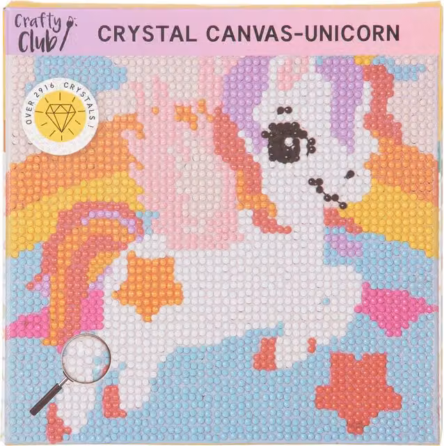 Crafty Club Crystal Crafting Kit with Multicolour Wax