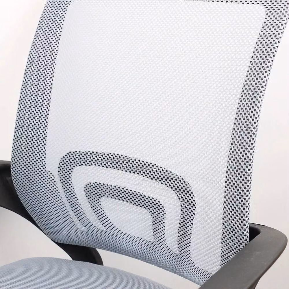 SPETLEK Adjustable Swivel Task Office Chair in Grey Fabric – 3