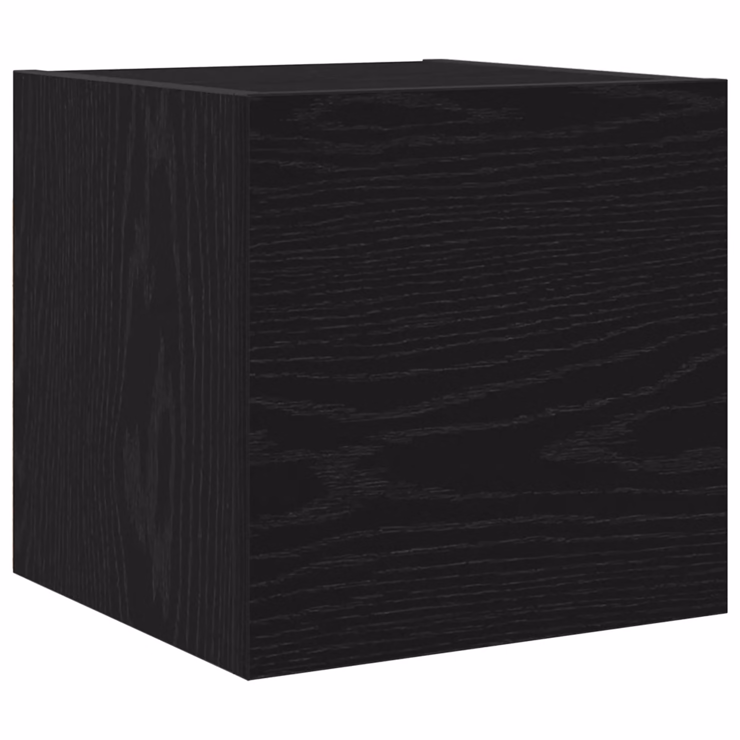 Berkfield Home 6-Piece Modern Wall-Mounted TV Cabinet Set in Black Oak, W/D/H: 60 x 30 x 30 cm – 3