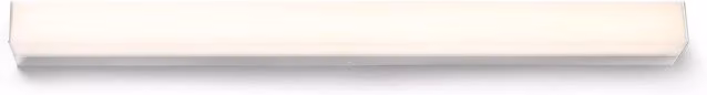Netlighting Nilo LED Small Bathroom Wall Light in Chrome and Grey, IP44