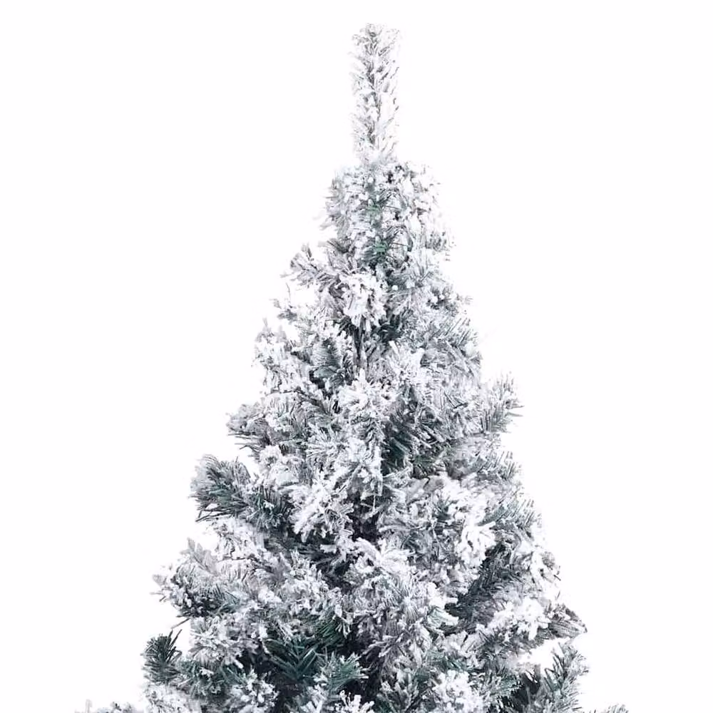 Berkfield Home Artificial Green Christmas Tree with 300 LEDs and Stand, Height: 210 cm – 4