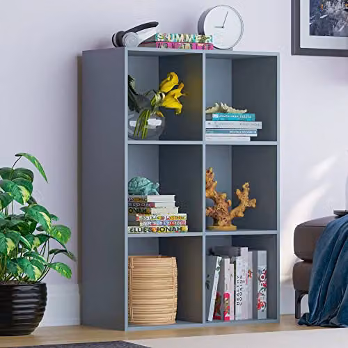 Vida Designs Durham 6 Cube Storage Unit in Grey – 2
