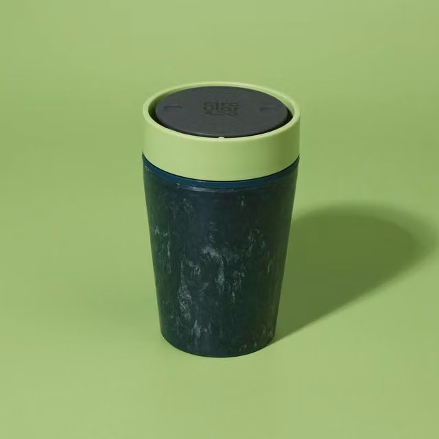 Circular & Co Reusable Coffee Cup in Green, 227ml – 1