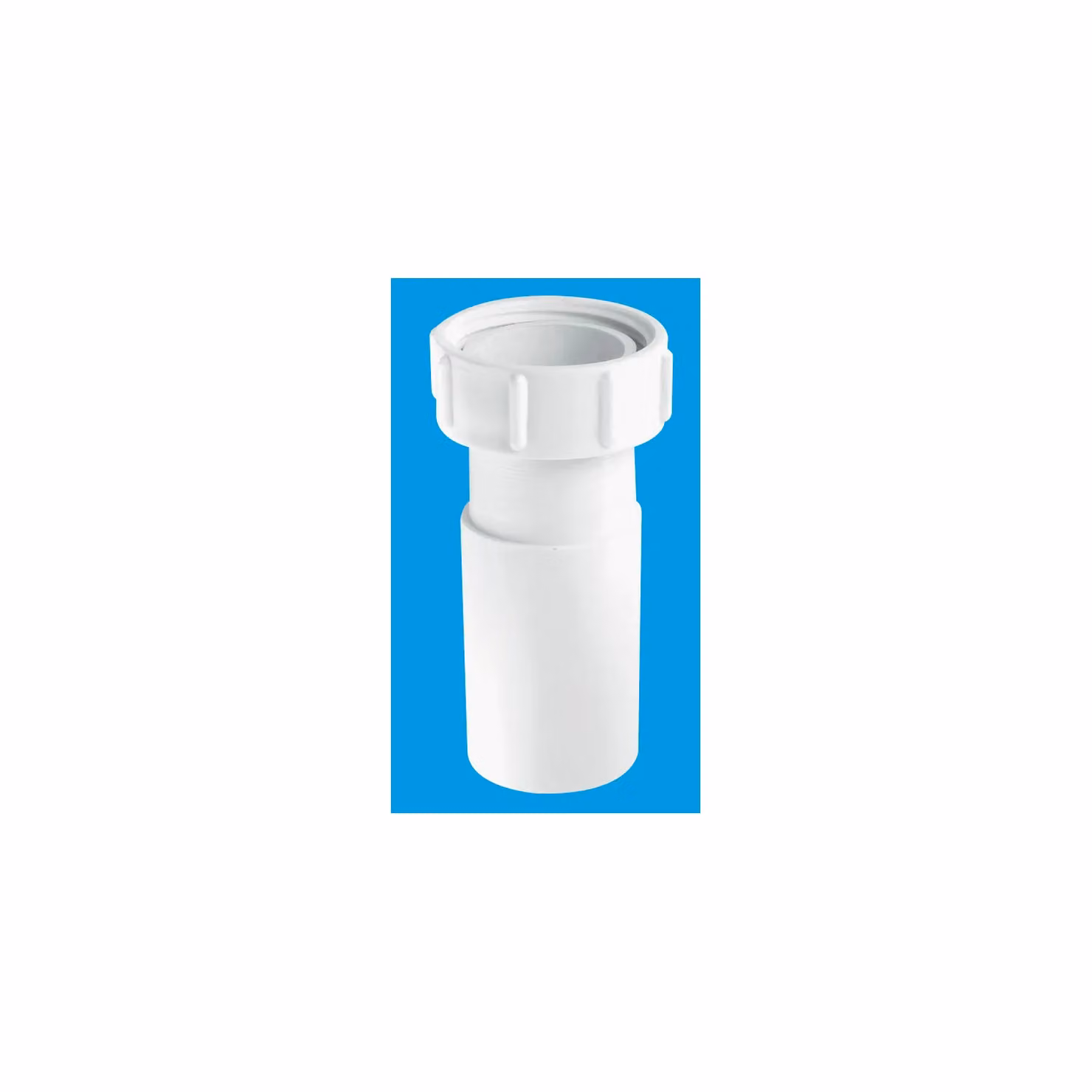 McAlpine 1.25 inch Plastic Waste Pipe Extension Piece, White – 2