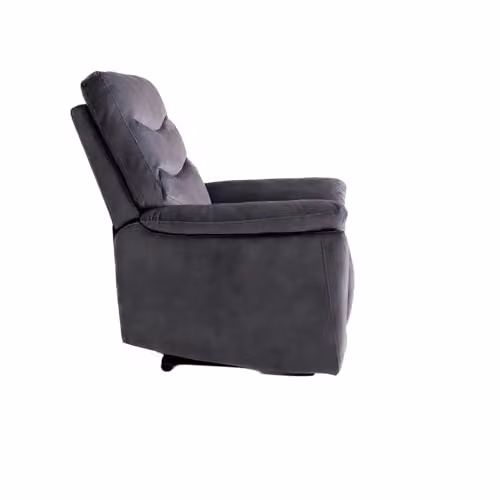 Furnishings For Less UK Tilly 3 Piece Electric Power Recliner Sofa Suite in Charcoal Fabric with USB Charging Ports, including 3 Seater, 2 Seater and Armchair – 3
