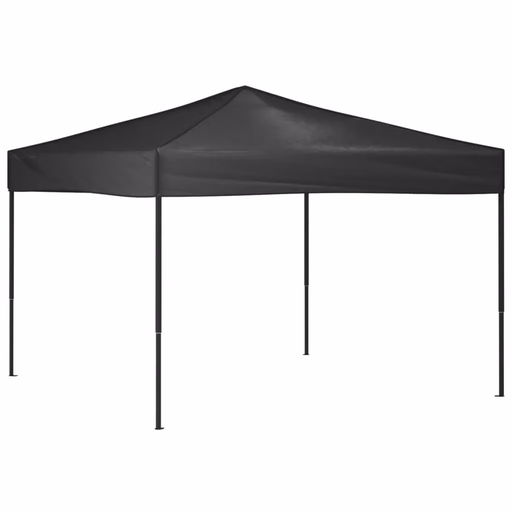 Berkfield Home Folding Party Tent in Anthracite and Black, W 300 cm x D 300 cm – 2