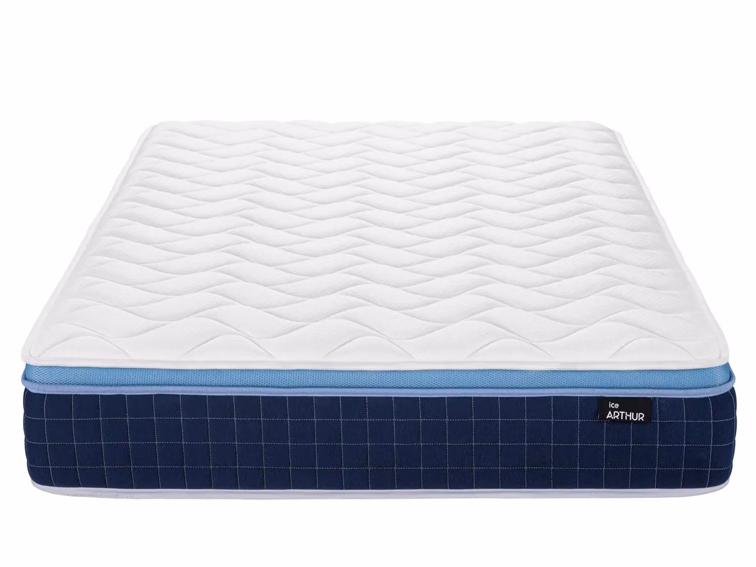 Arthur Sleep Ice Arthur 3000 Hybrid Pocket Spring Cool Gel Foam Mattress in White, Super King, W/D/H: 200 x 200 x 30 cm – 5