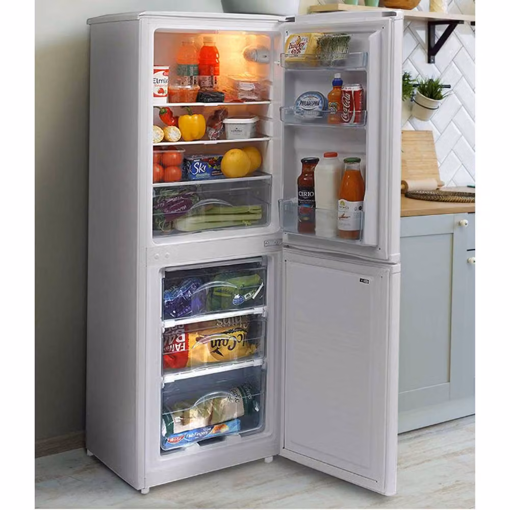 Iceking White 50/50 Small Freestanding Fridge Freezer with 4* Freezer, E Energy Rating – 2