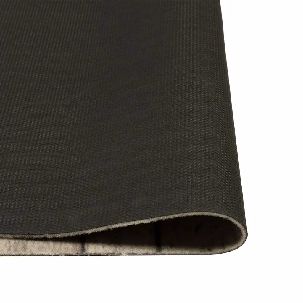 Berkfield Home Washable Fence Kitchen Rug in Beige Velvet, W/D/H: 45 x 150 cm – 2