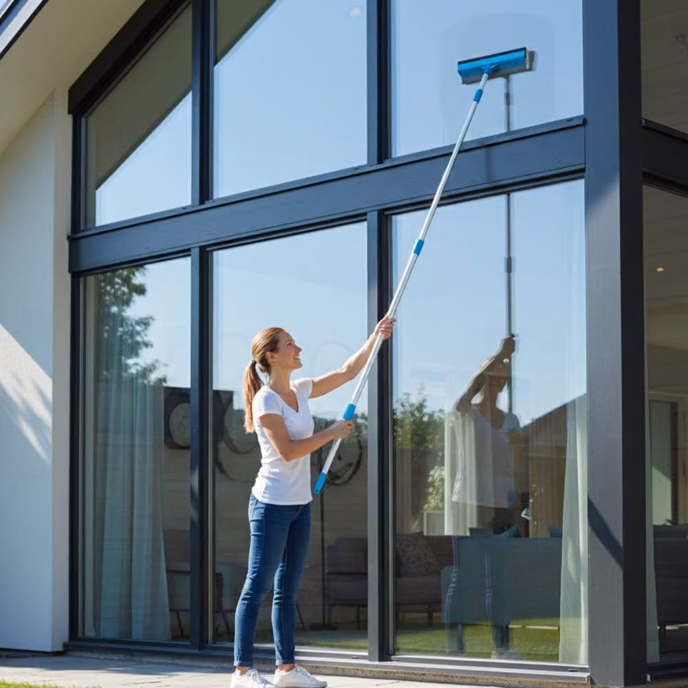 Bedsland ProKleen Long Handled Window Squeegee in Blue and Multicolour – 4