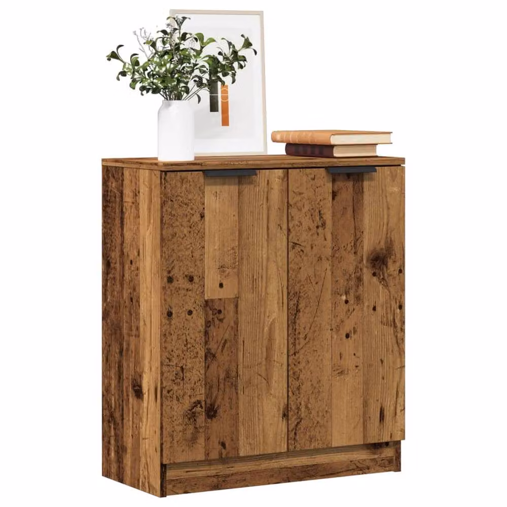 Berkfield Home Old Wood Sideboard in Brown, W/D/H: 60 x 30 x 70 cm – 2