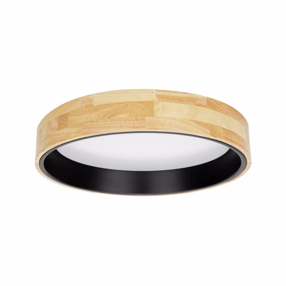 Netlighting Campelo Modern LED Flush Ceiling Light, 4000K, Brown – 2