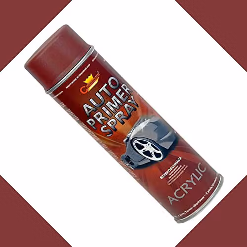 Sola Red Primer Spray Paint Aerosol 500ml Quick Drying Anti Corrosive Undercoat – 3