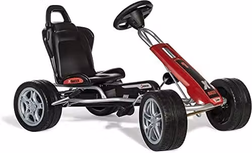 Ferbedo Go X-Racer Pedal Vehicle in Red and Black – 1