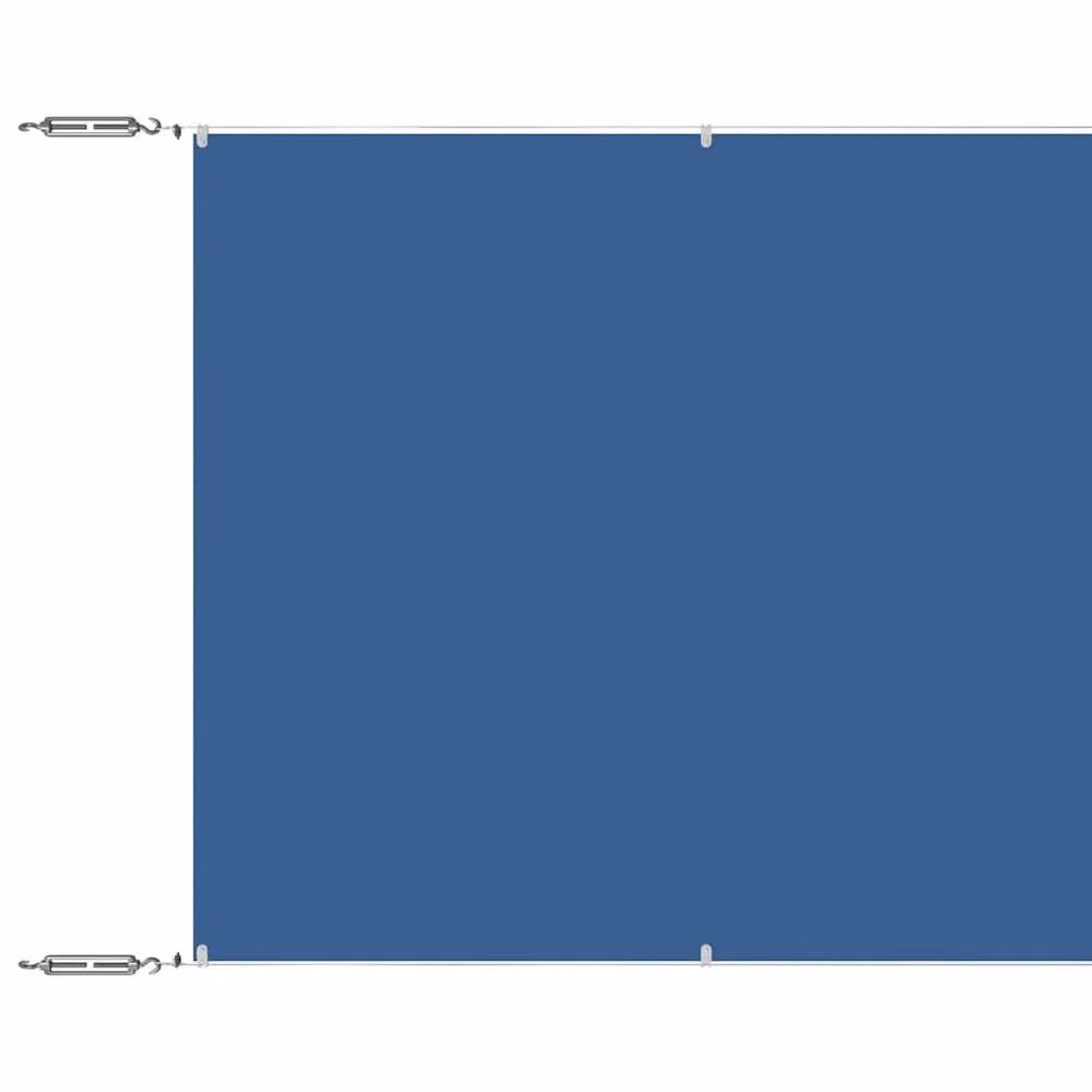 Berkfield Home Vertical Awning in Blue, W: 140 cm, D: 800 cm, made from Oxford Polyester Fabric – 3
