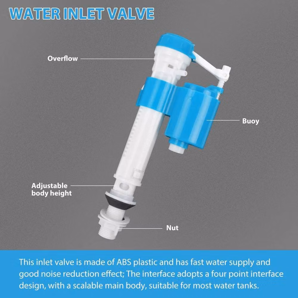 SPETLEK Universal White Plastic Bathroom Cistern Repair Kit – 2