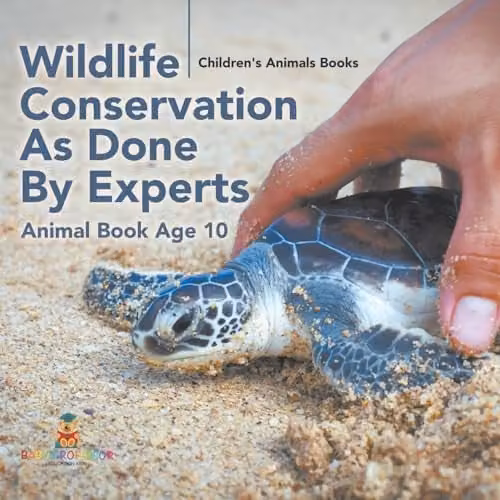 Baby Professor Wildlife Conservation Animal Book for Children, Multicolour, 21.59 x 21.59 cm