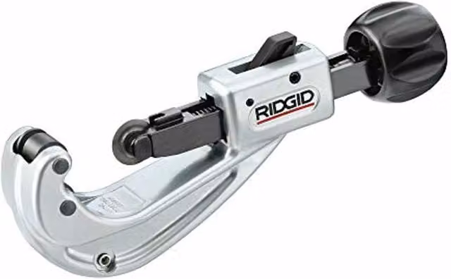 RIDGID 66747 Quick-Acting Tube Cutter for Plastic with 50mm Capacity, Grey