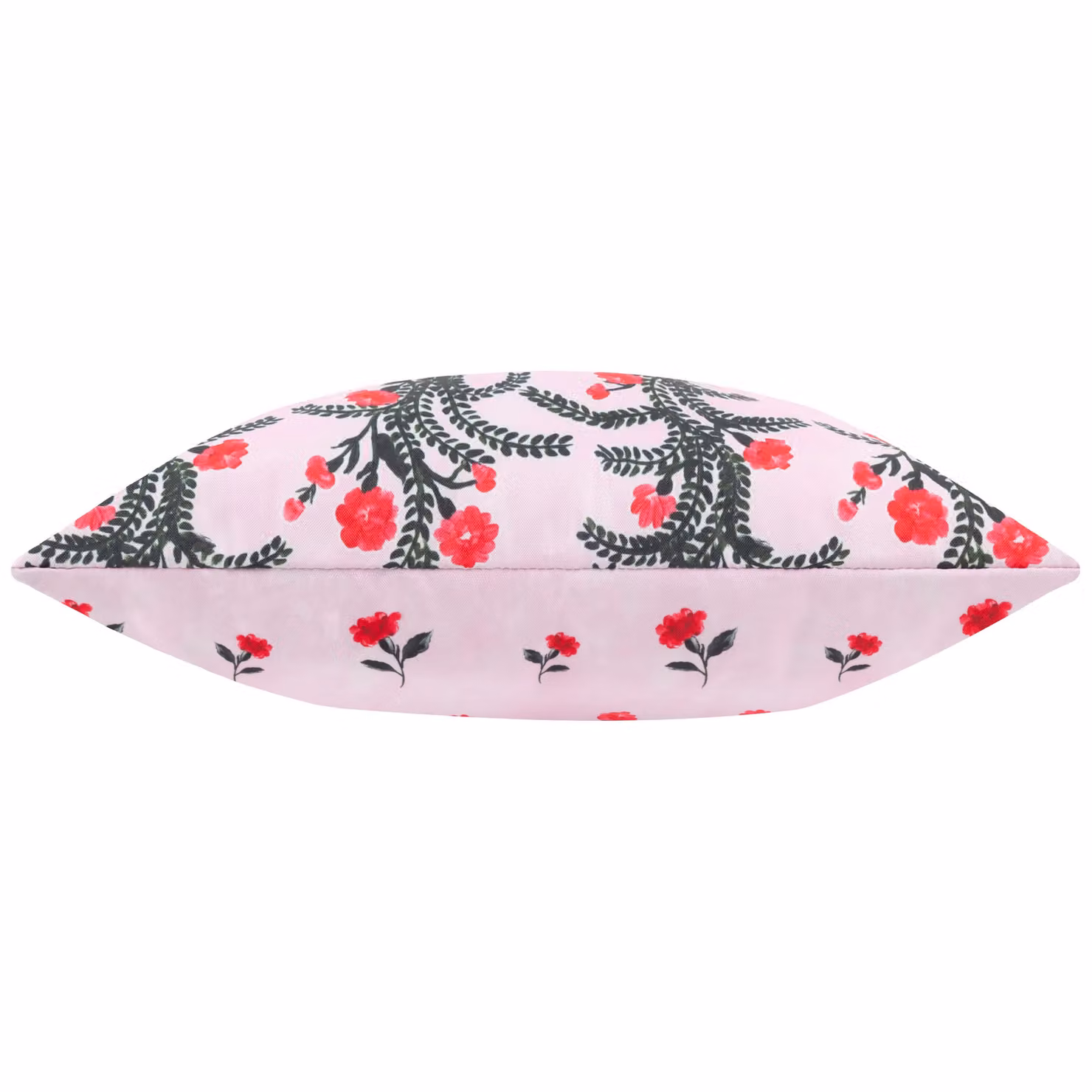 Wylder Nature Cassis Floral Printed Outdoor Square Cushion in Purple and Pink, W/D/H: 45 x 45 x 45 cm – 3