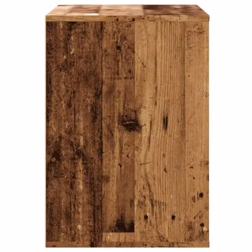 vidaXL Corner Chest of Drawers in Old Wood Brown, W: 80 cm, D: 41 cm, H: 58 cm – 4