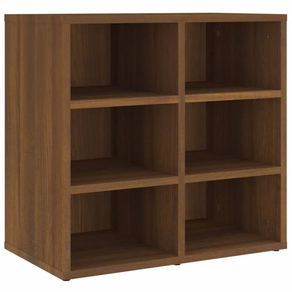 Berkfield Home Set of 2 Wall Mounted Shoe Cabinets in Brown Oak, W/D/H: 52.5 x 30 x 50 cm – 3