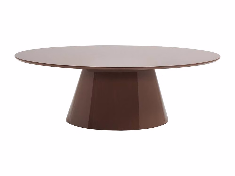 Vente-unique ANTELADA MDF Coffee Table in Chocolate Brown, W/D/H: 60 x 40 x 50 cm – 2