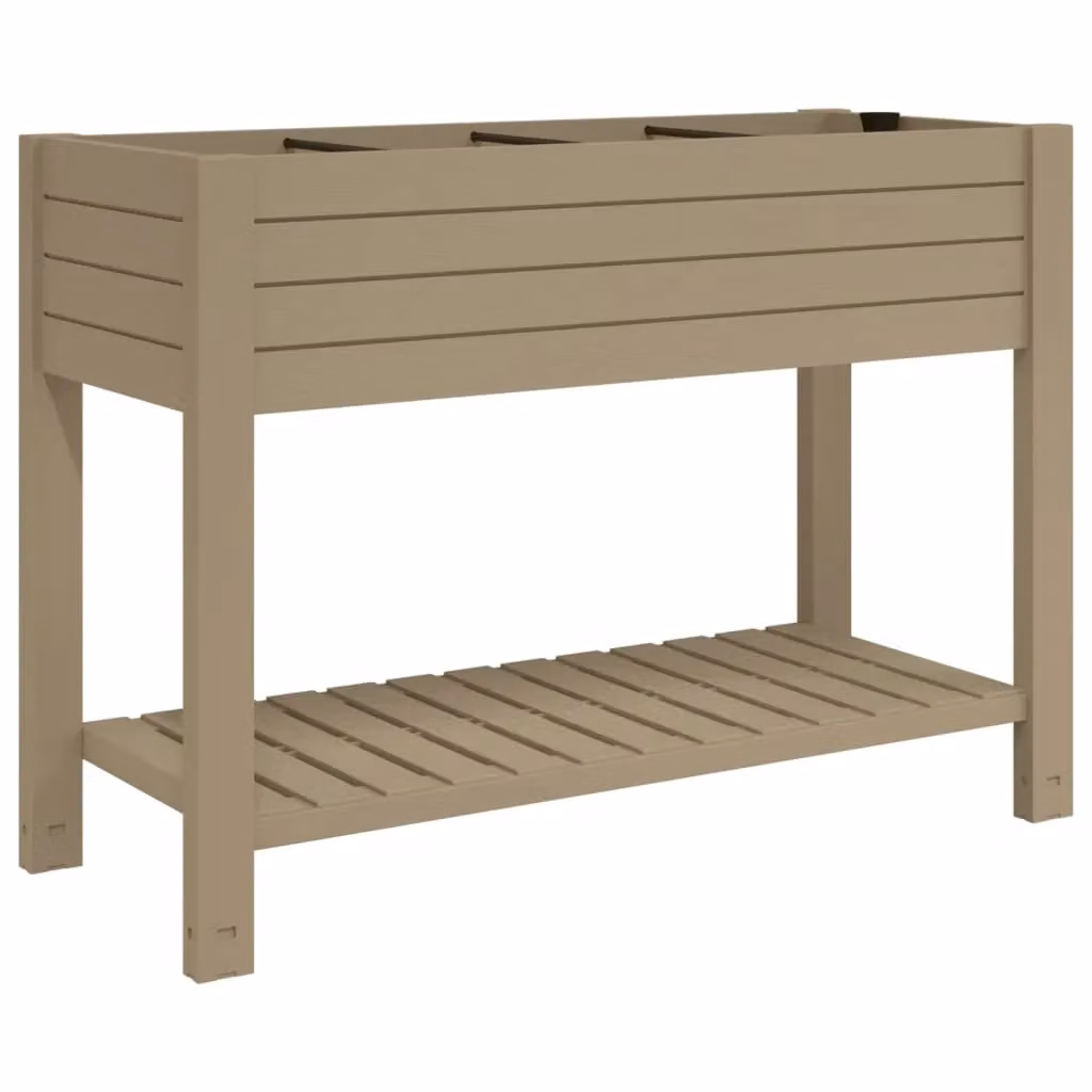 Berkfield Home Garden Raised Bed in Brown, W/D/H: 110 x 45 x 79 cm – 2