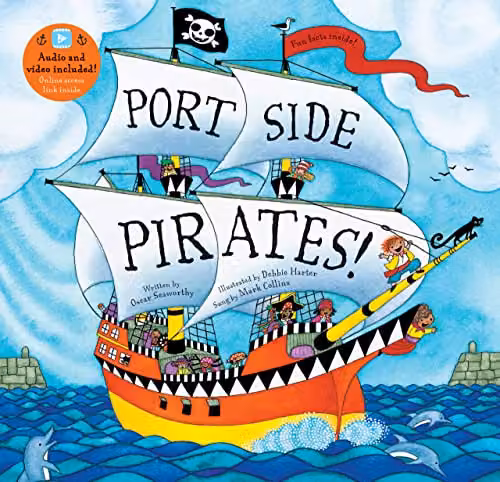 Barefoot Books Port Side Pirates! Barefoot Singalongs Multicolour Paper Book – 1