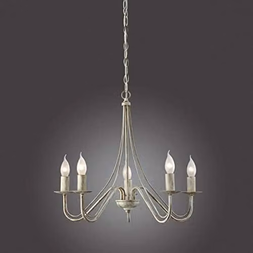 Netlighting Malbo Multi Arm Suspended Pendant Ceiling Light in White and Gold – 2