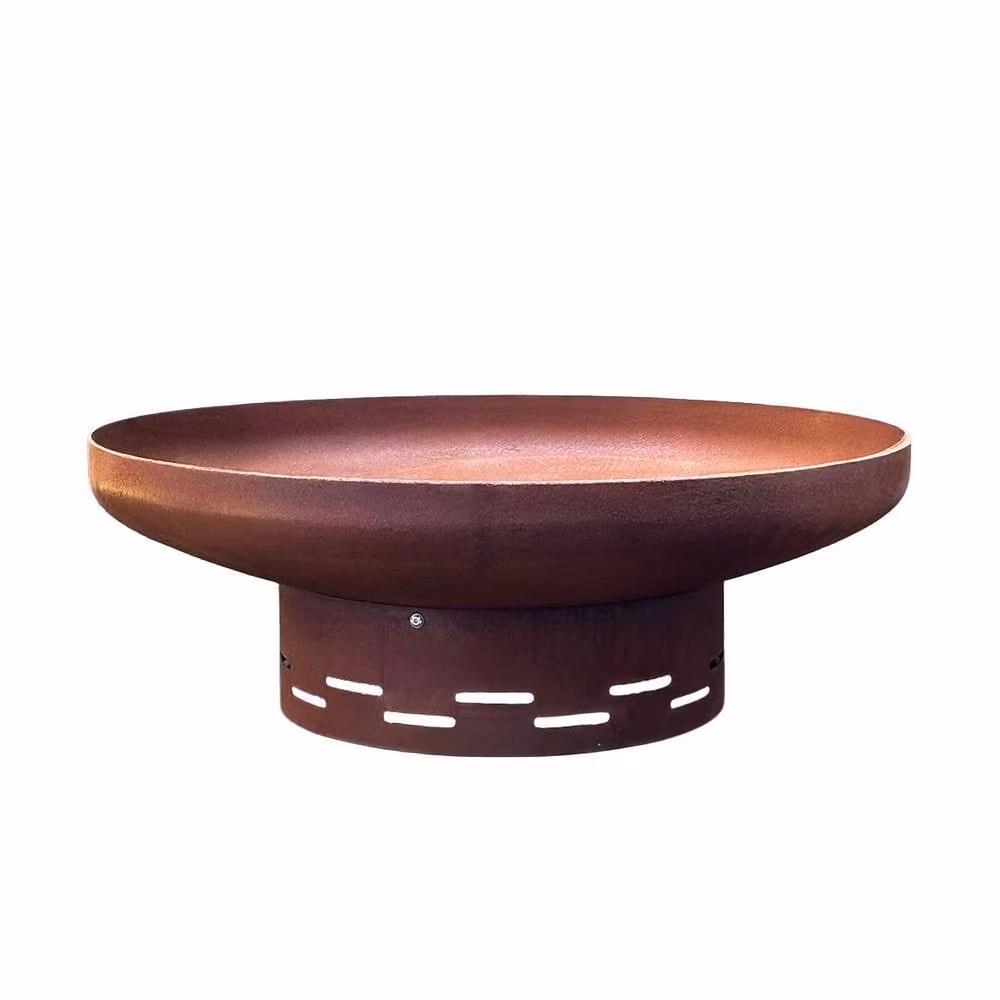 Nicoman Outdoor Pre Rusted Metal Fire Pit in Bronze – 2