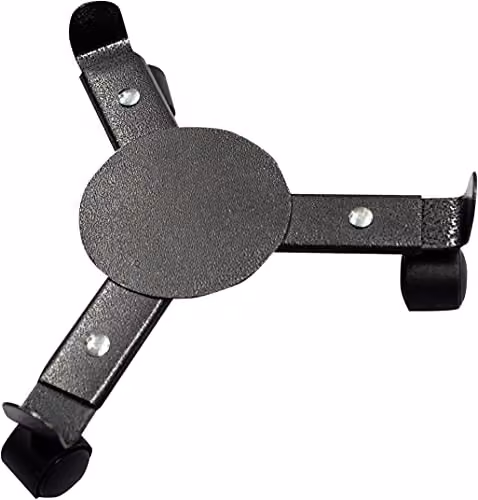 St Helens Home & Garden Adjustable Steel Garden Pot Mover in Black, Diameter: 7.5 to 25 cm – 1