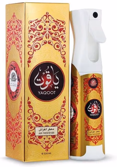 Hamidi Yaqoot Floral Room Spray, 320ml, White – 1
