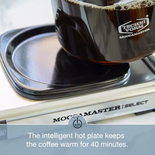 Technivorm Moccamaster KBG Select Filter Coffee Machine, Orange, 1.25 l – 3