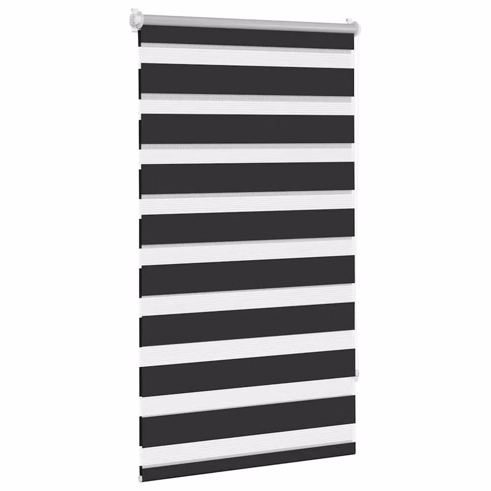 Berkfield Home Zebra Blind, Black and White Multicolour, W: 70 cm, H: 120 cm – 3