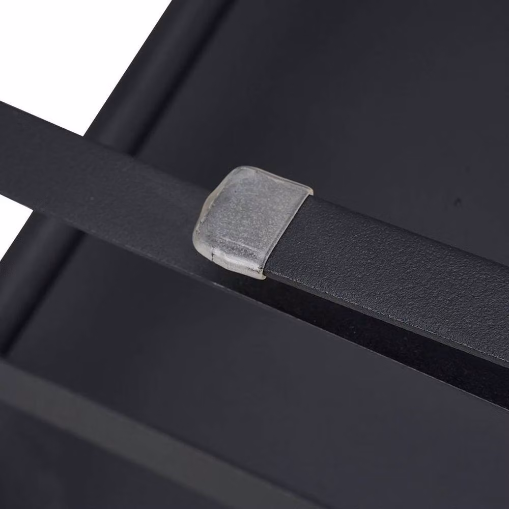 FORGEVIO Expandable Metal Under Shelf Storage Basket, Black, W: 45-63 cm, D: 22 cm, H: 19 cm – 3