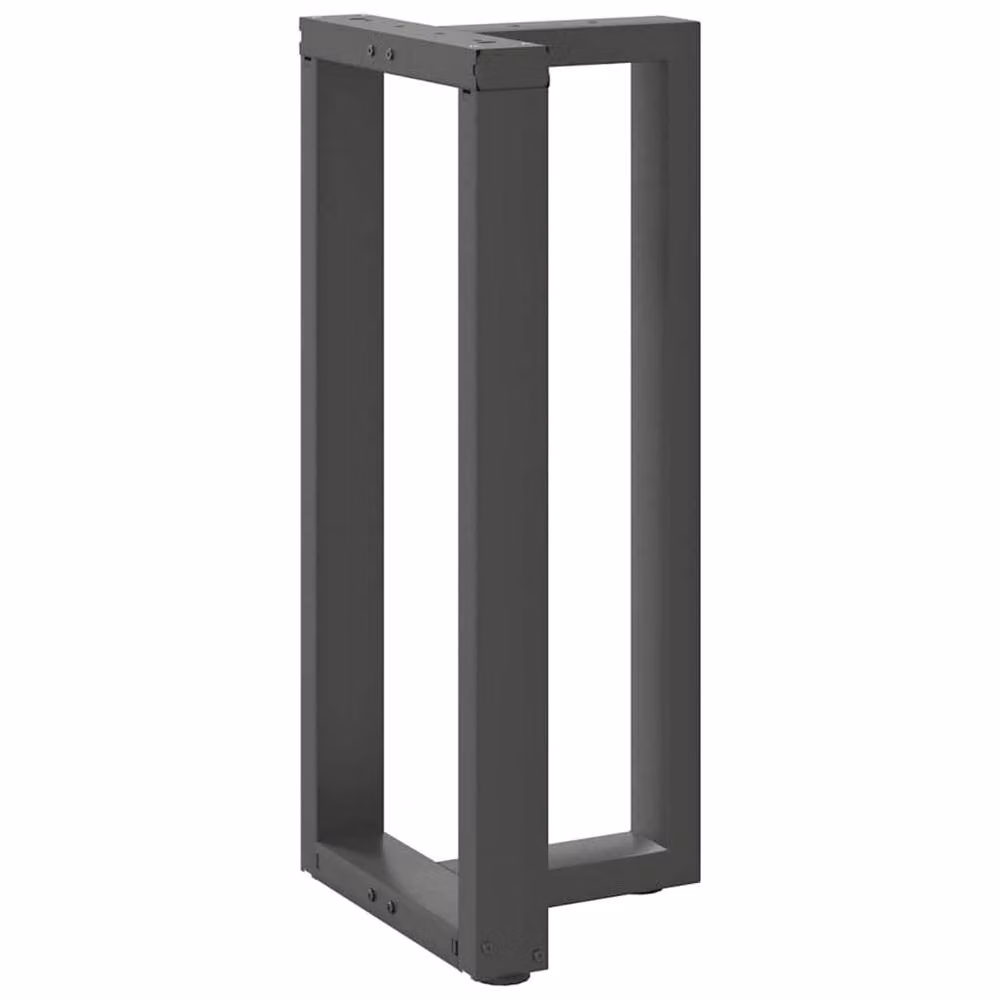 Berkfield Home T-Shaped Bar Table Legs in Anthracite Steel, 2 Pieces, W/D/H: 50 x 35 x 90-91 cm – 3