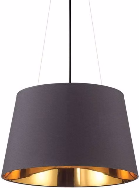 Ideal Lux Nordik 4 Light Dome Ceiling Pendant Light in Black