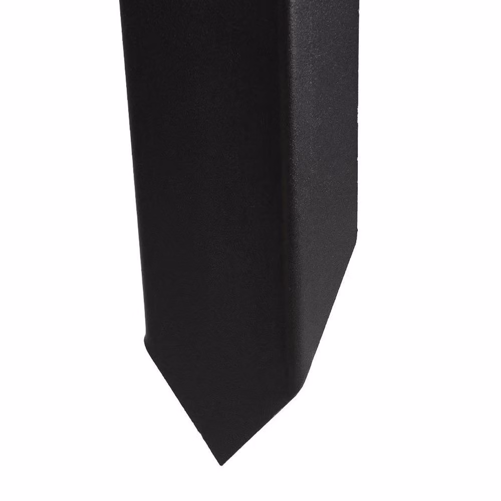 NESTLUNE Heavy Duty Fence Post Anchor Repair Kit, 4 Pieces, Black, W/D/H: 300 x 120 cm – 6