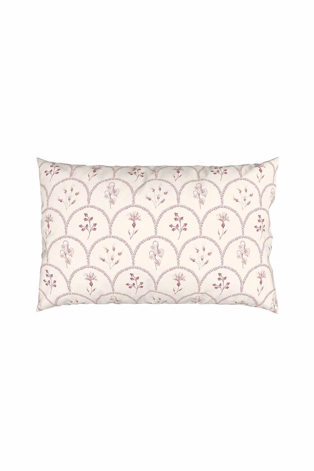 Sanderson Summer Scallop Reversible Cotton Duvet Cover and Pillowcase Set in Purple, W: 200 cm x D: 200 cm – 2