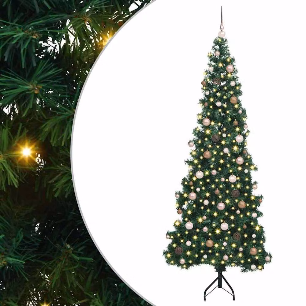 Berkfield Home Green Artificial Christmas Tree, Height: 240 cm – 2
